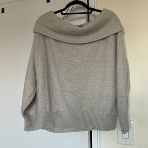 Off-the-Shoulder Sweater